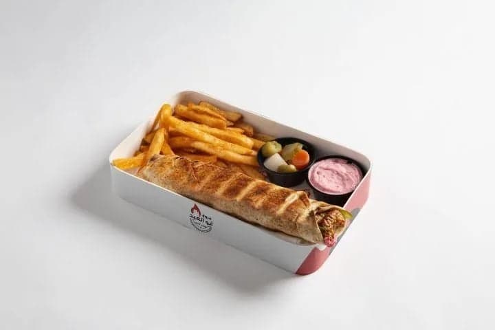 Chicken Kabab Sandwhich Meal / وجبة سندويش كباب دجاج